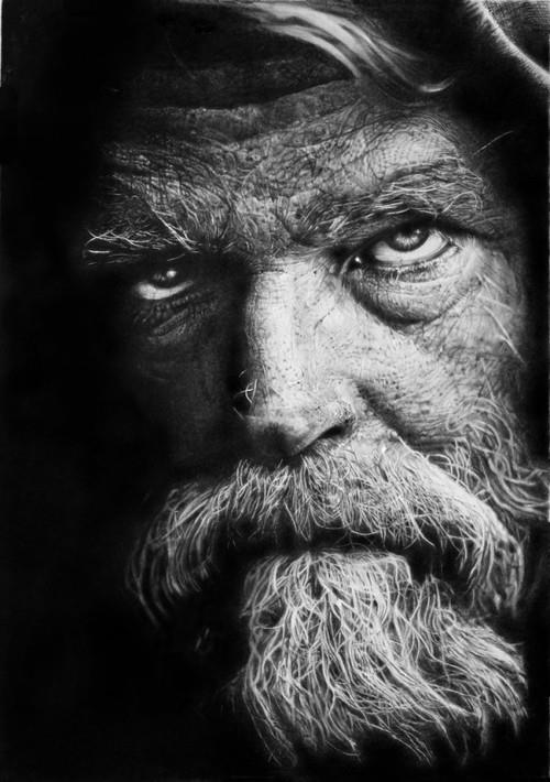 Pencil Drawing by Franco Clun