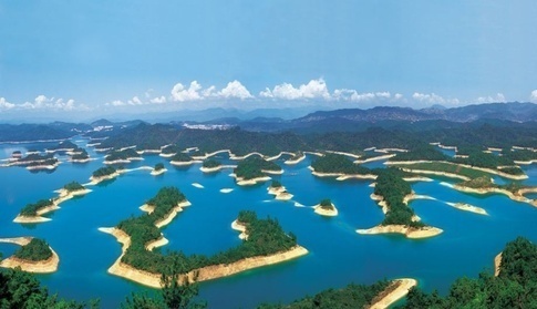 The Thousand Lakes area of China